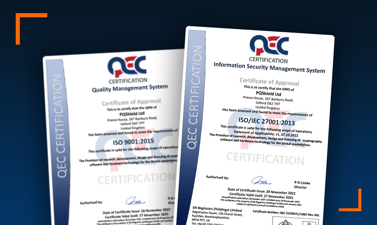 QEC ISO Certification